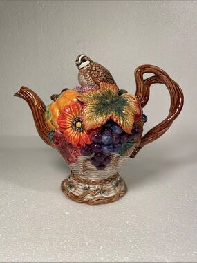 Fitz and Floyd Teapot